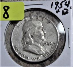 1954-D Franklin Half Dollar