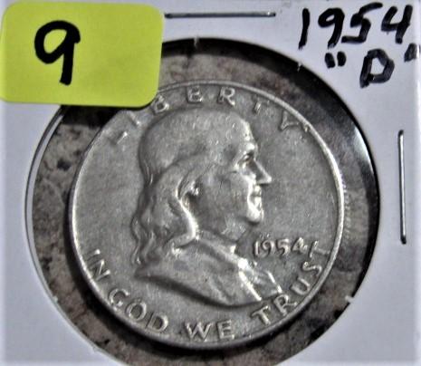 1954-D Franklin Half Dollar