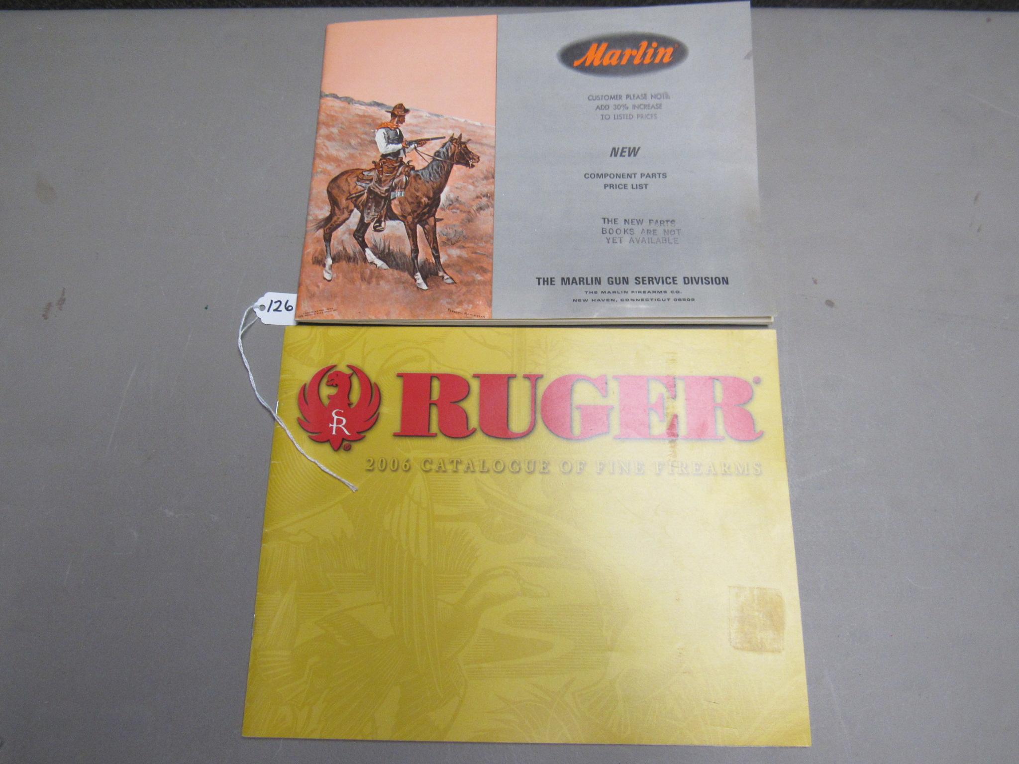 Gun Catalogs--Marlin Parts, Rugar 2006