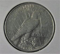 1922 Peace Dollar AU