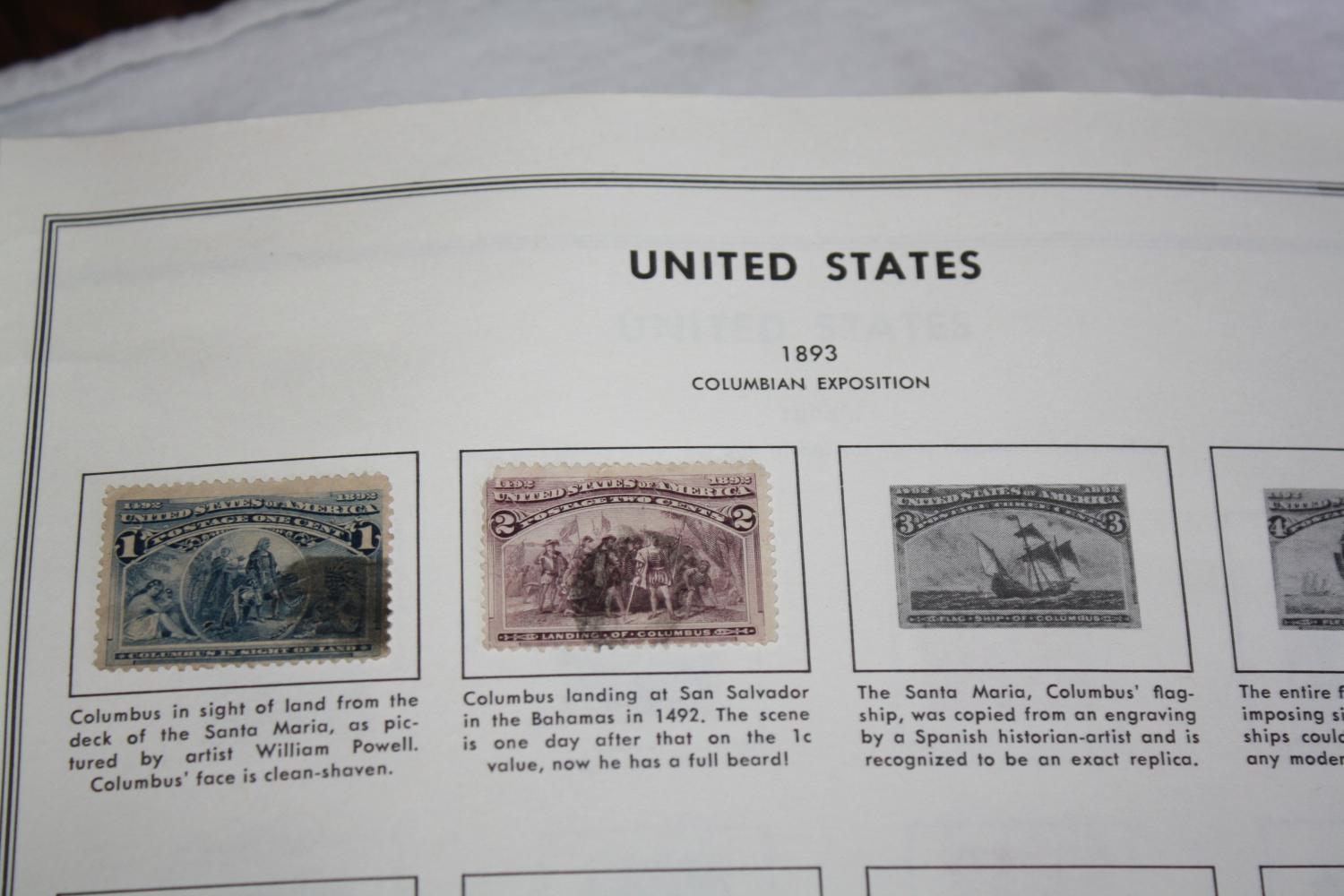 United States Liberty Stamp Album