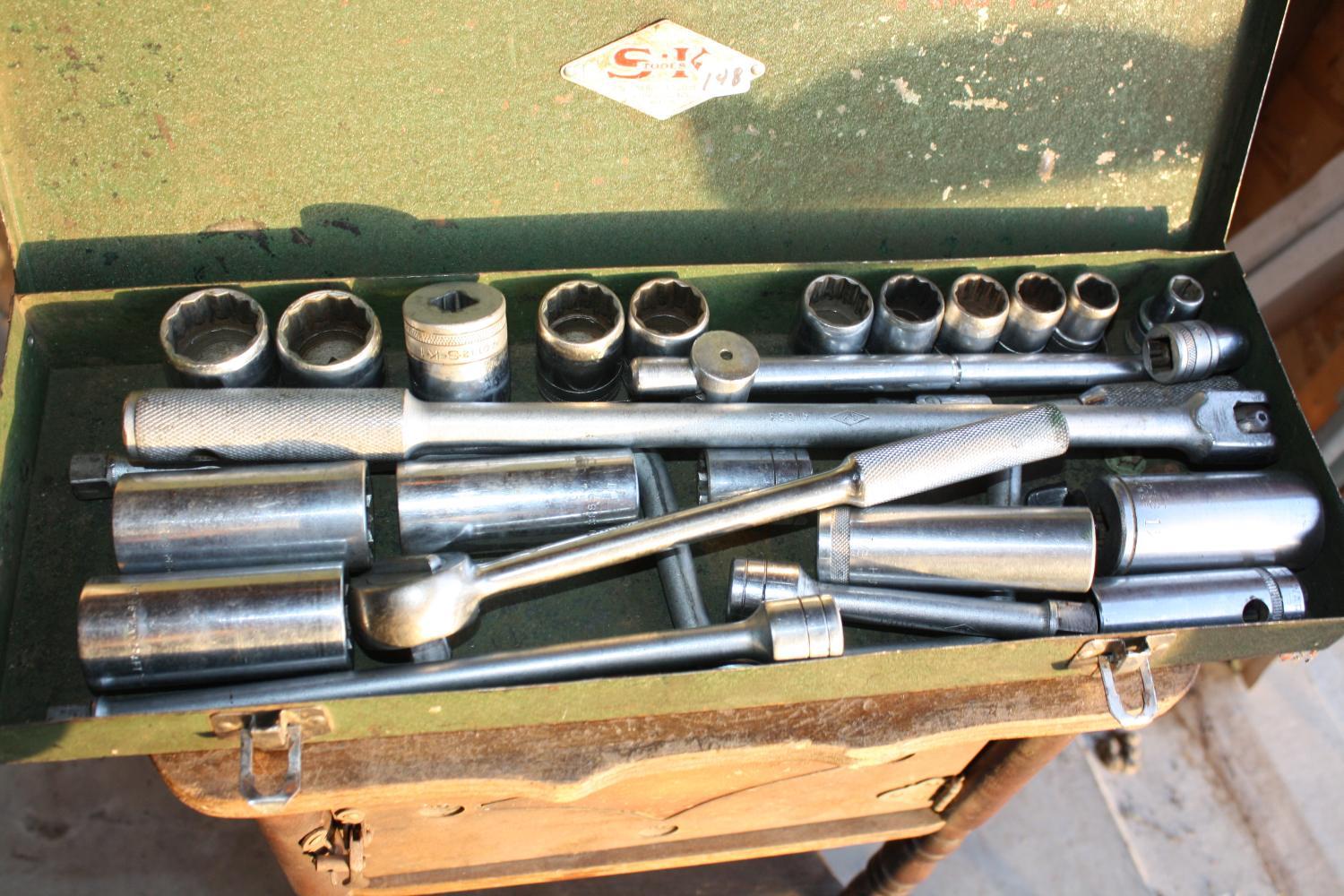 Excellent S-K Socket Set in Origional Box