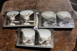 Stereoview Cards - Railroad Themed Keystone