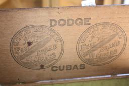 Dodge Bros. Wood Cigar Box