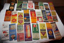 Oil, Gas Matchbooks