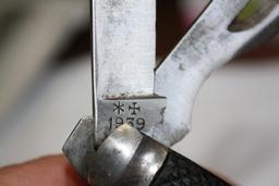 F. Knife 1939 Ironcross J. Roger&Sons, 6 Norfolk St. Sheffield England Navy Rope Knife