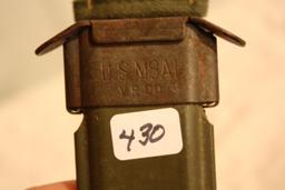 Origional U.S. M8A1 V.P. Co. Military Dagger Scabbard