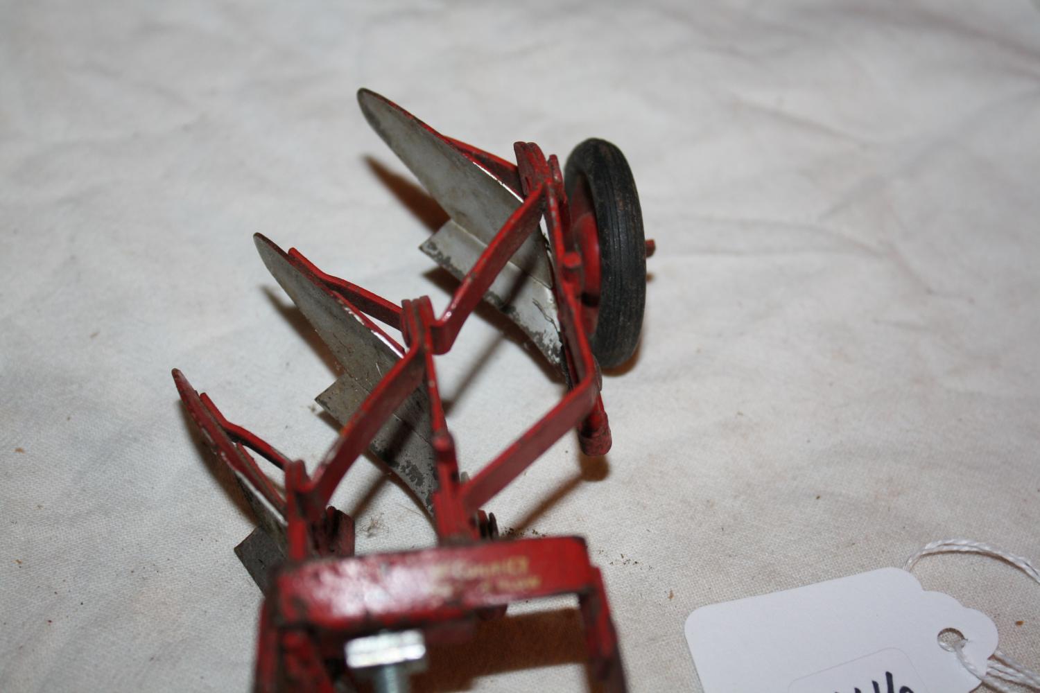 Steel McCormick Toy - Steel Tractor Plow