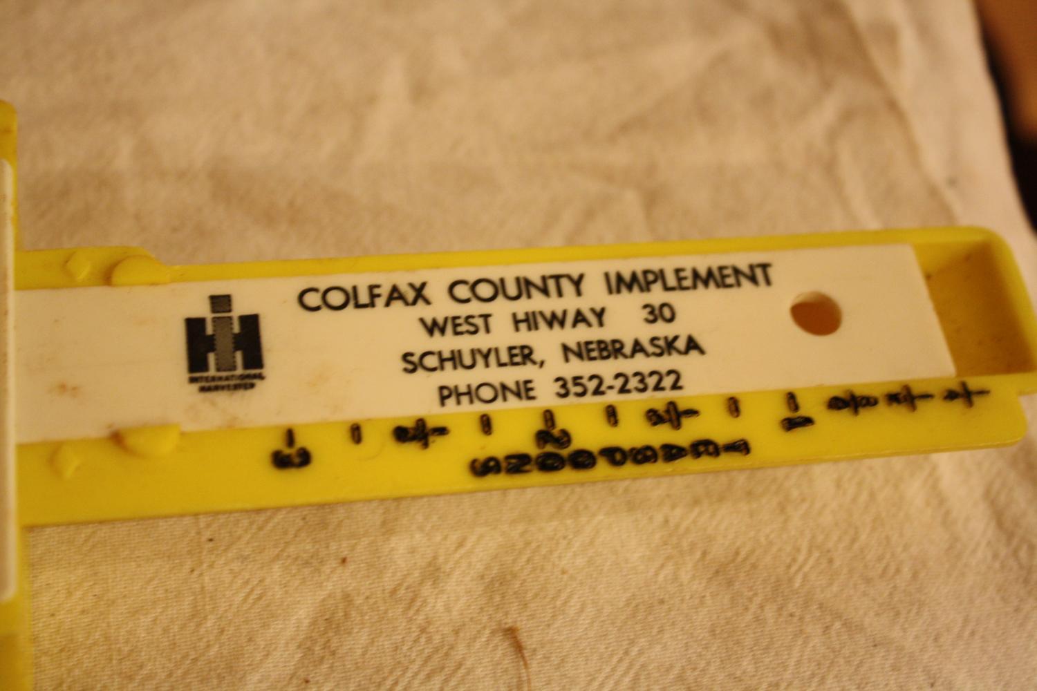 IH Scoop - Colfax Couty Implement