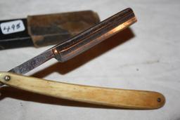 Managanese Steel Straight Razor