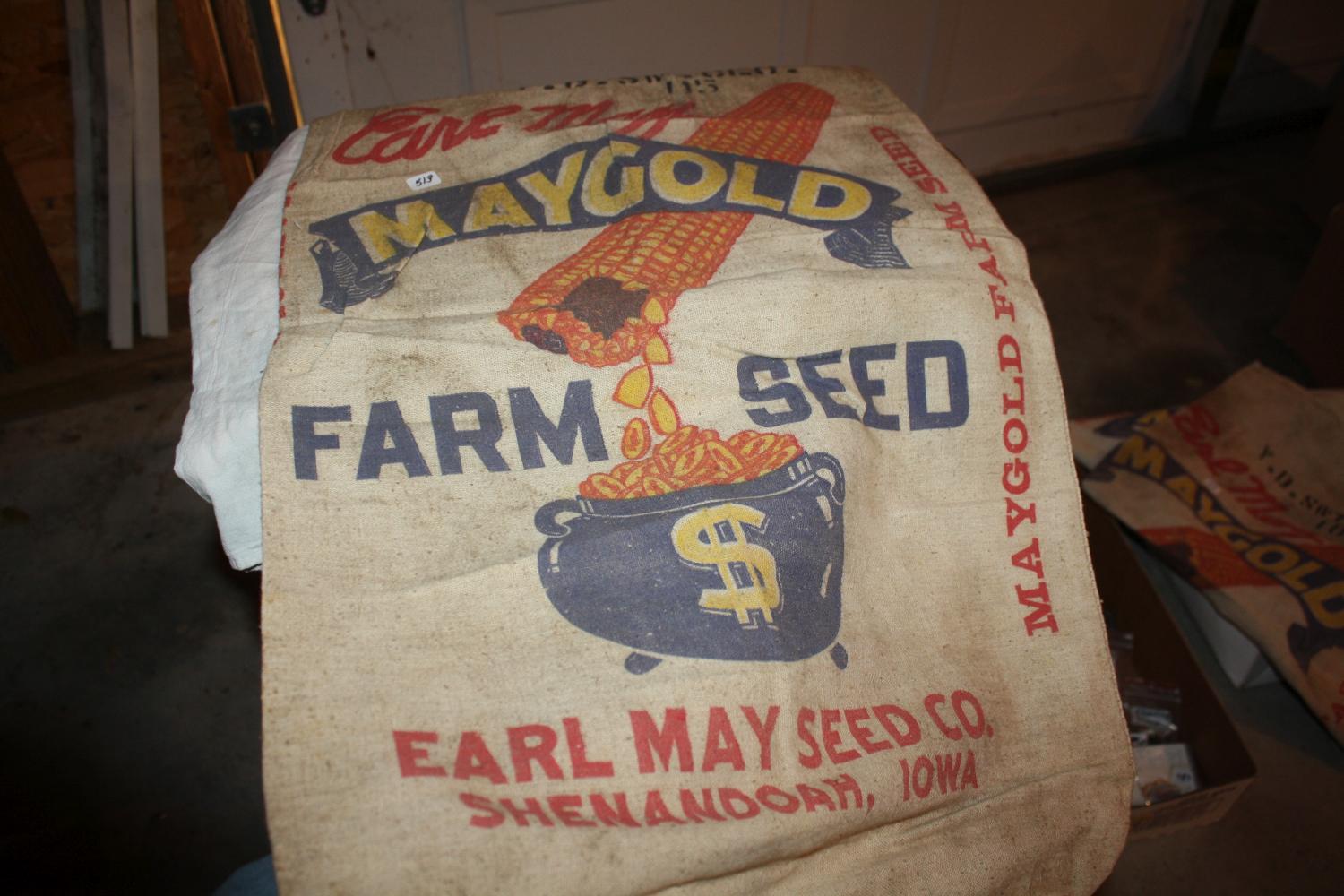 Maygold Cloth Sack -Shenandoah Iowa