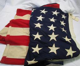 50 Star Valley Forge Sewn Star American Flag