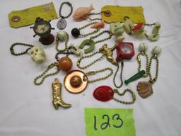 Old Lot of Gumball Machine Prizes