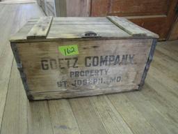 Goetz Beer Company Beer Box