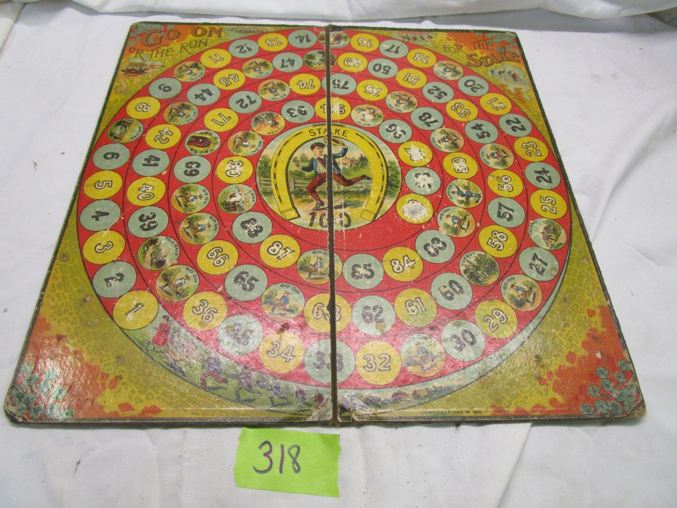 1884 Game Board