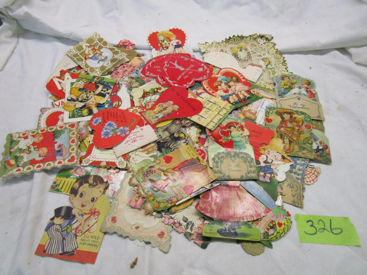 Job Lot of Old Valentines