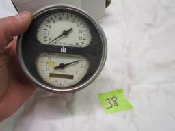 Used I.H. RPM MPH Dash Gauge