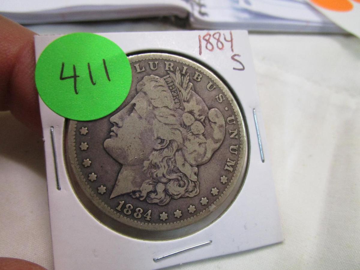 1884-O Silver Dollar