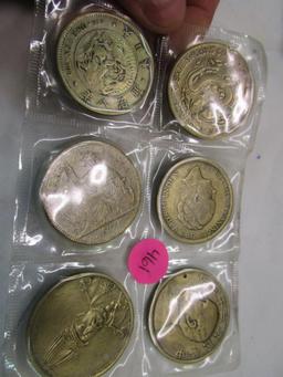 (6) Old World Coins