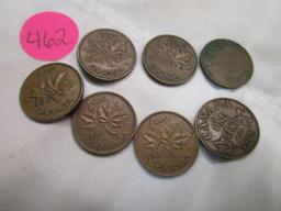 Lot of Early Canada Cents