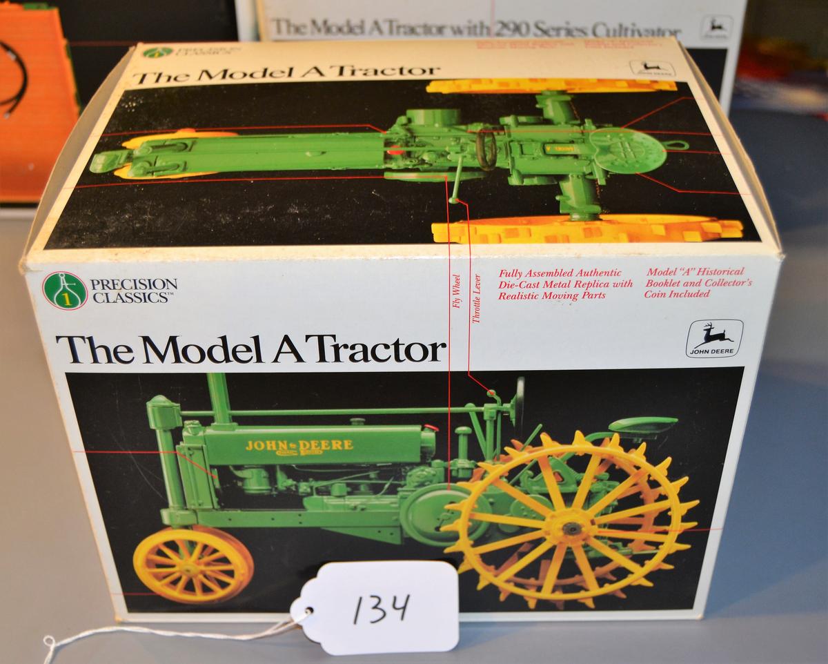 precision diecast JD "A" tractor  W/box