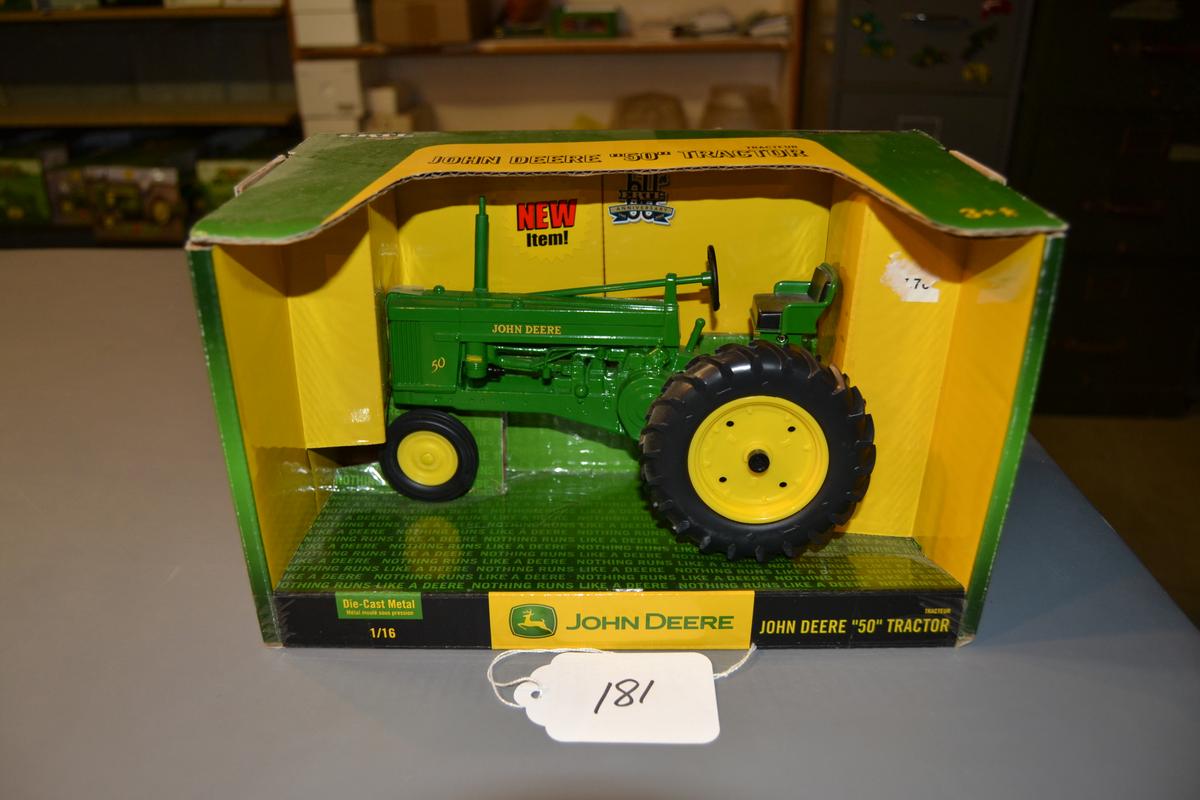 diecast JD "50" tractor  W/box