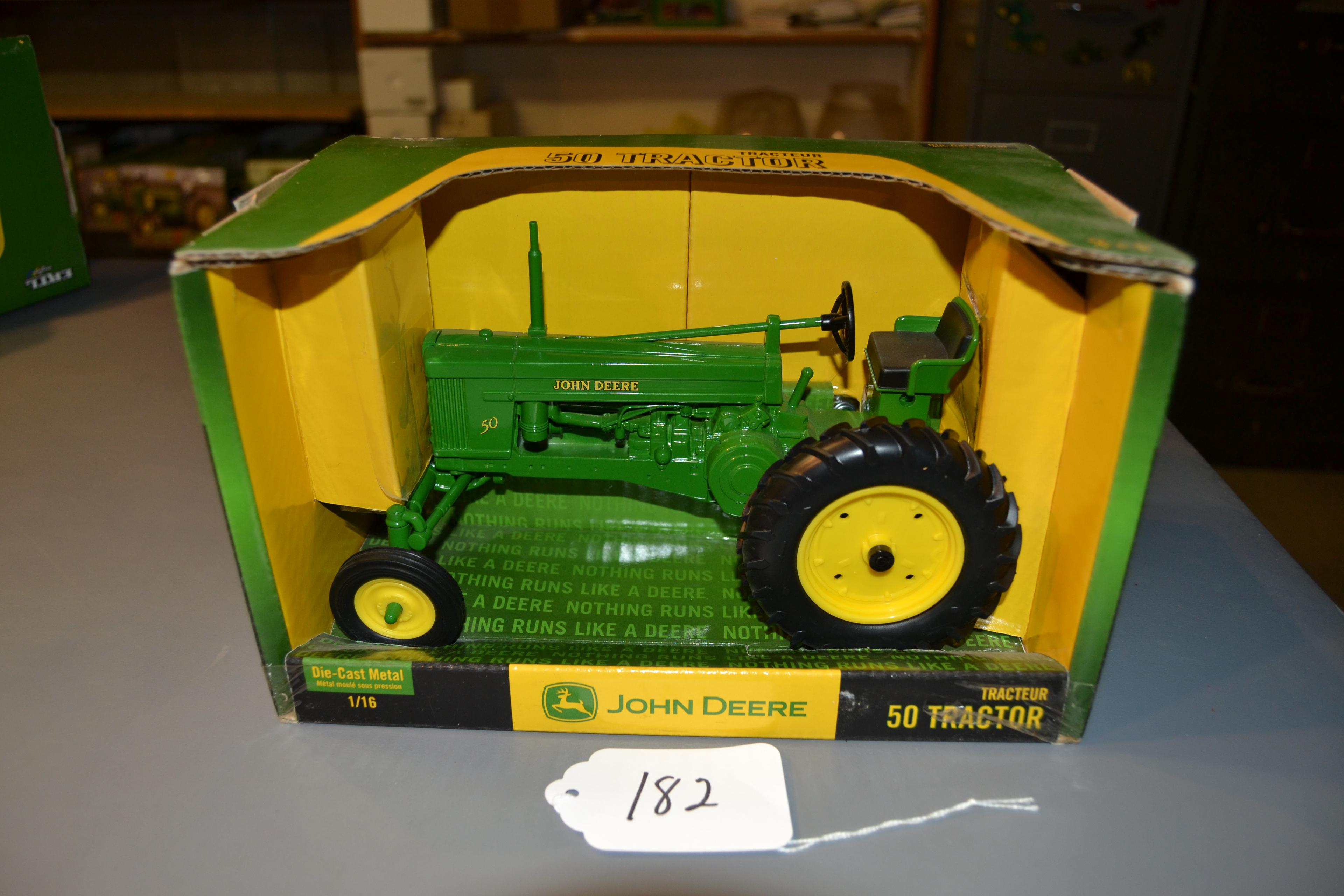 diecast JD "50" tractor  W/box