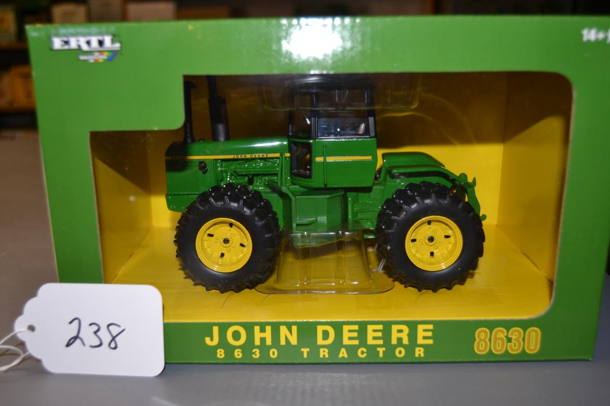 diecast JD "8630" tractor W/box