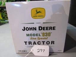 2 cylinder club expo XIV 2004 - diecast JD "830" rice special tractor  W/box