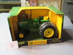 diecast JD "4010"wide front tractor W/ box