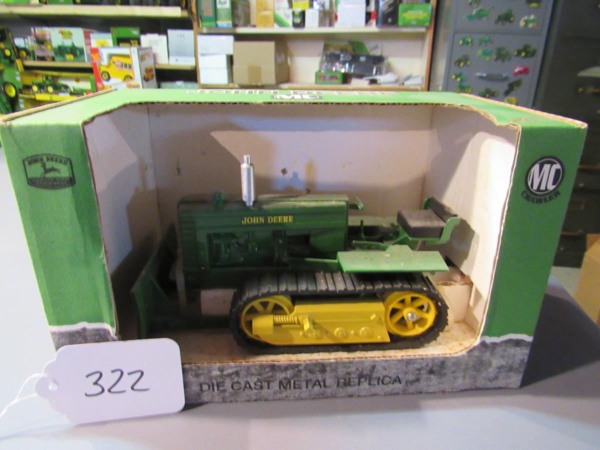 diecast JD "MC" crawler with rubber tracks  W/box