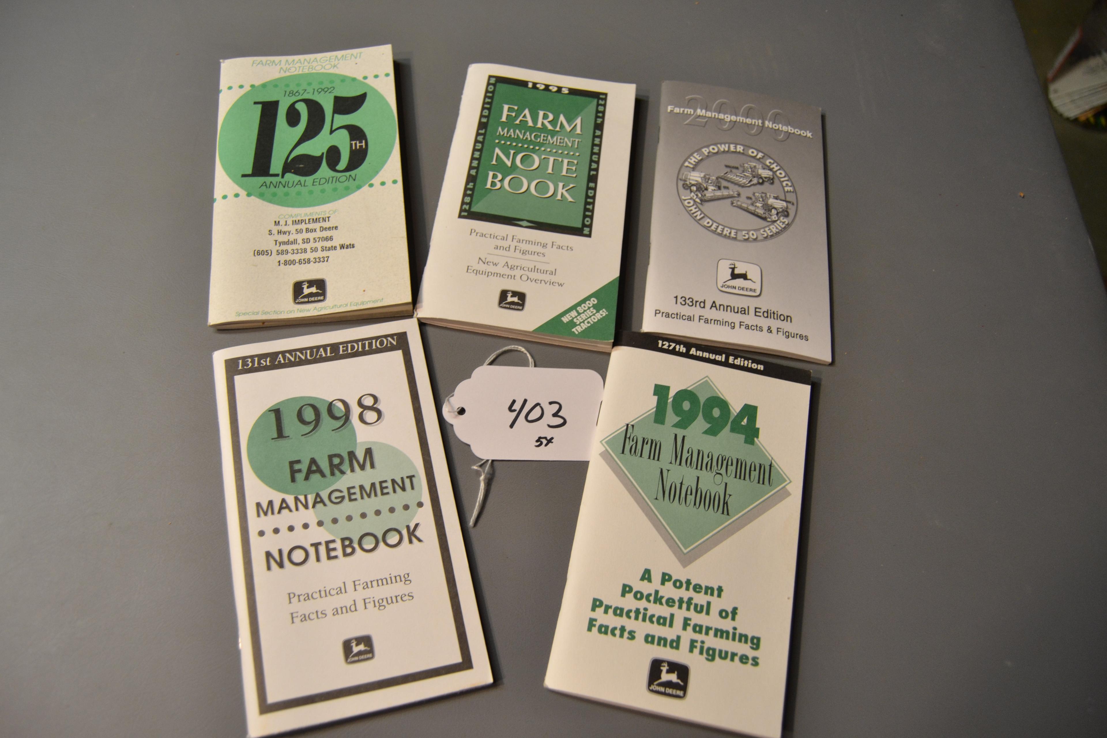 Farm Management Notebook 5x