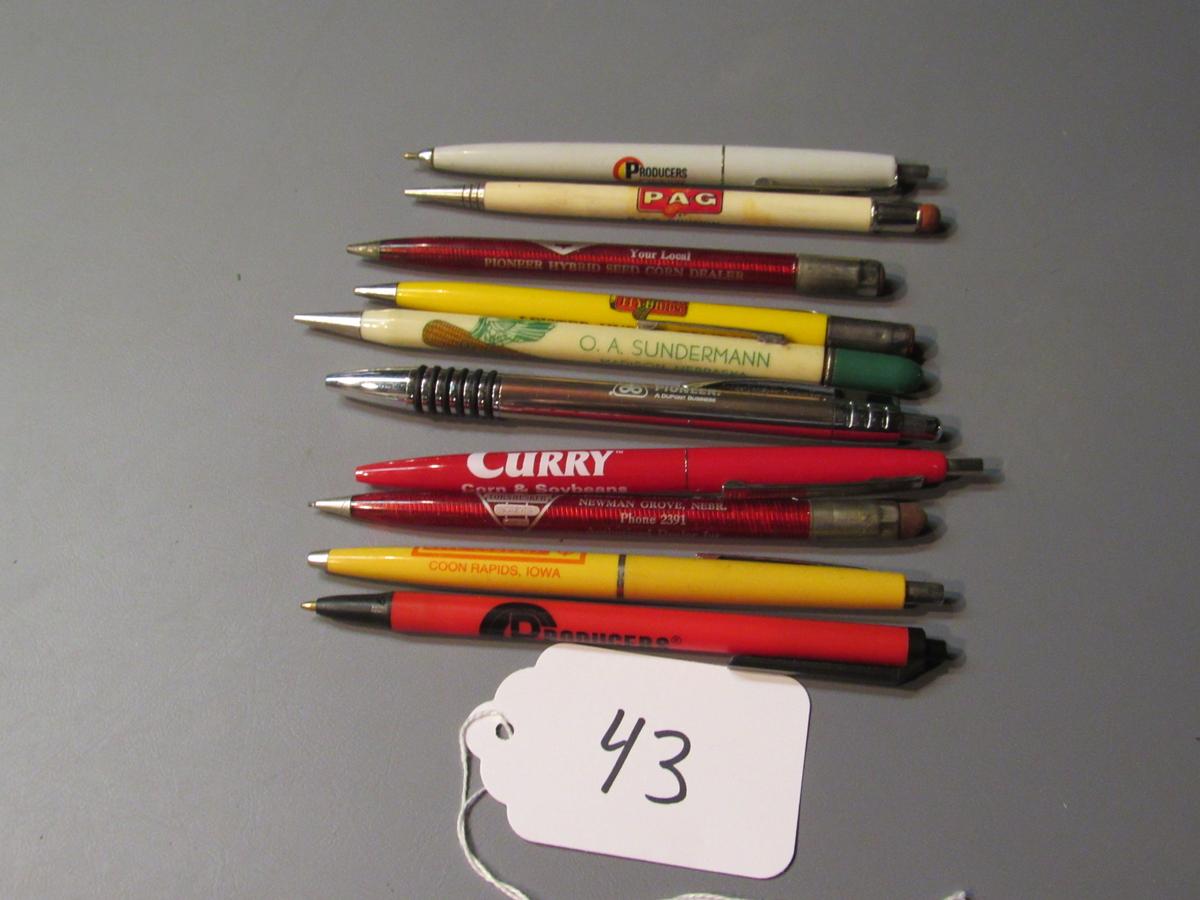 seed corn advertising pens (10 ct)