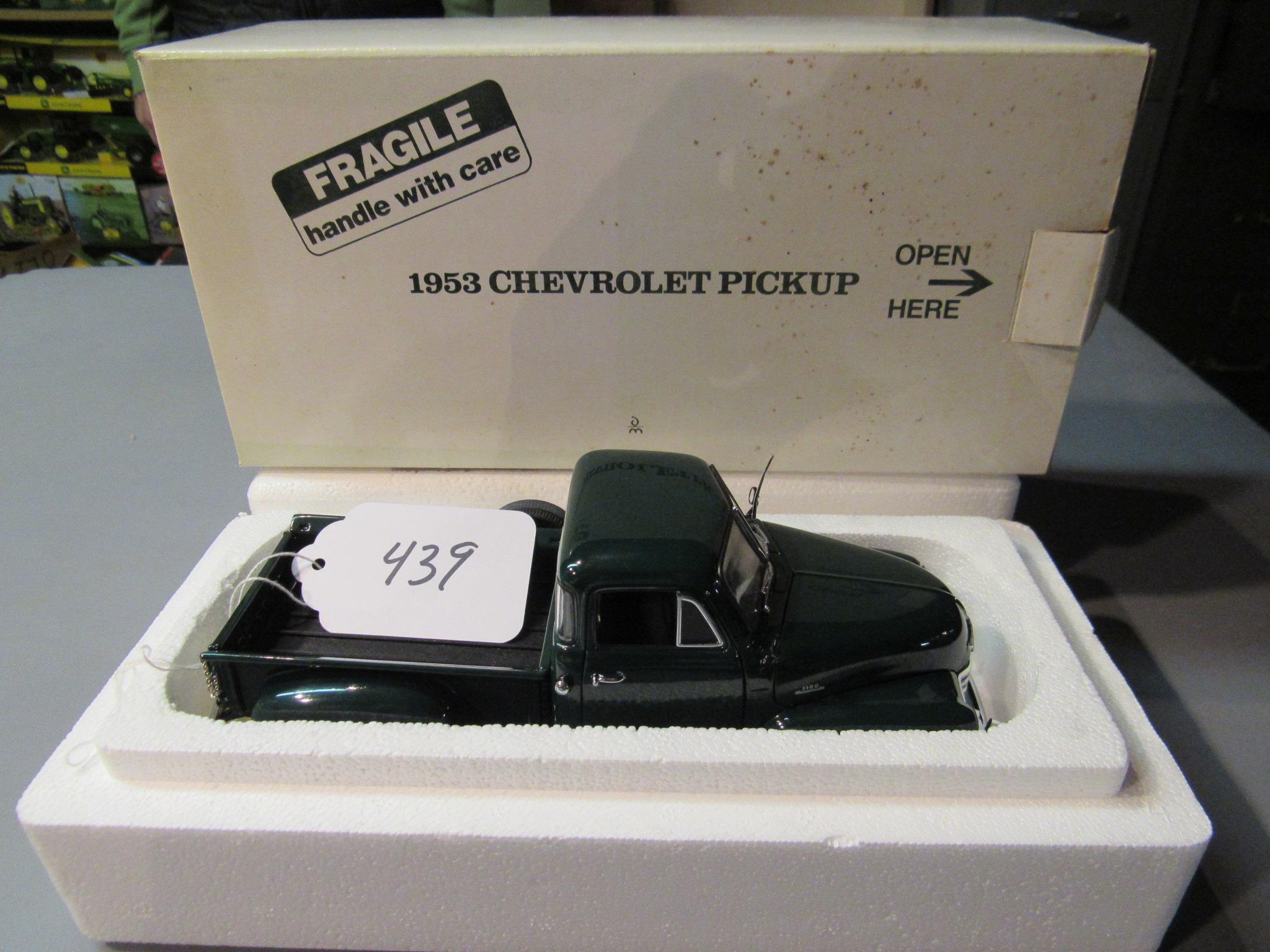 diecast 1953 Chevy pickup W/box