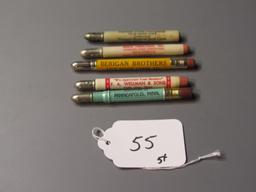 advertising bullet pencils   5X