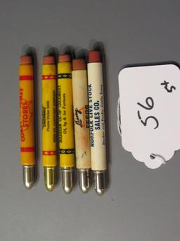 advertising bullet pencils   5X