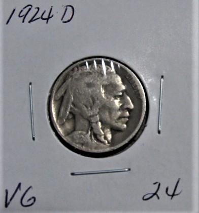 1924-D Buffalo Nickel