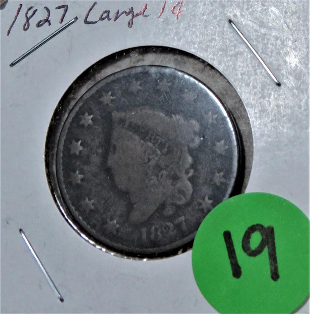 1827 Large Cent