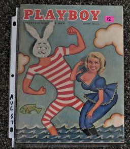 1957 August  Playboy