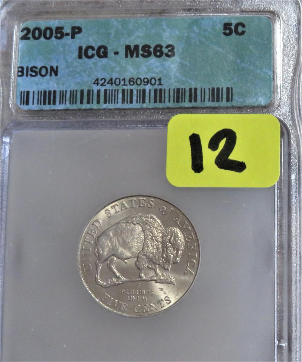 2005-P Bison Nickel