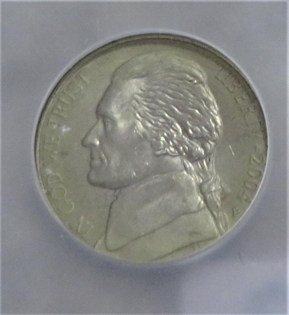 2004-P Jefferson Keelboat Nickel