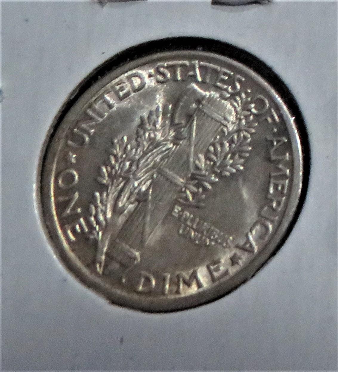 1916 Mercury Dime