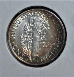 1917-D Mercury Dime