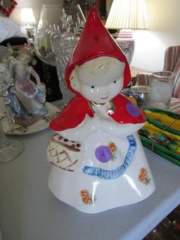 McCoy Red Riding Hood Cookie Jar