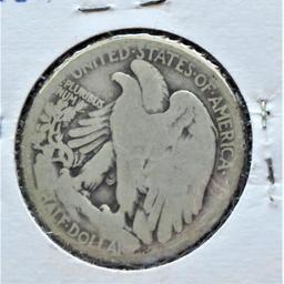 1916-D Walking Liberty Half