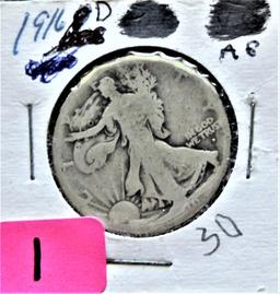 1916-D Walking Liberty Half