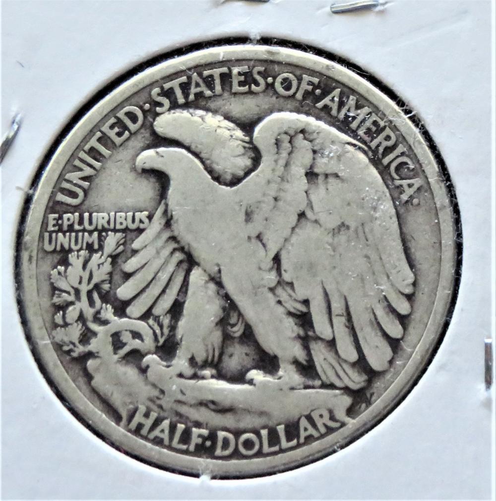 1934 Walking Liberty Half