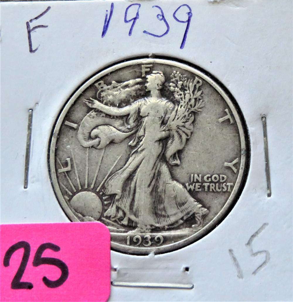 1939 Walking Liberty Half