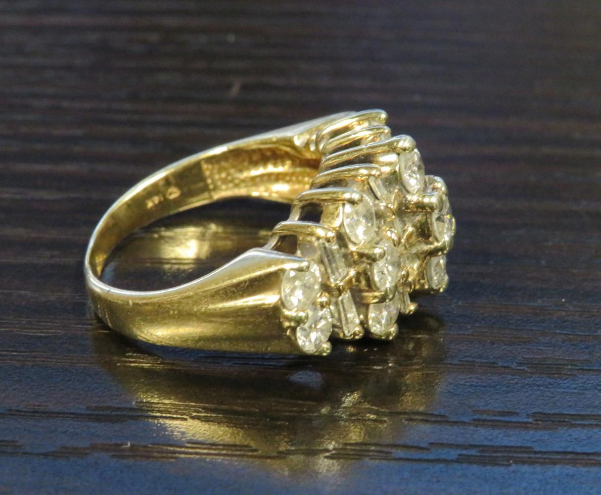 14K YG Approx. 4.5 Carat Diamonds