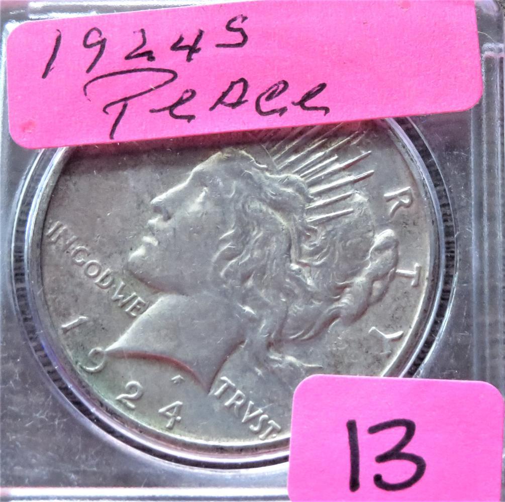 1924-S Peace Dollar